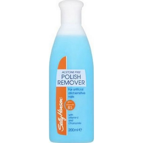 Sally Hansen Acetone Free Polish Remover bezacetónový odlakovač na nechty 200 ml