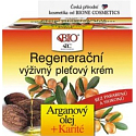 Bione Cosmetics Arganový olej & Karité regeneračný výživný pleťový krém pre všetky typy pleti 51 ml