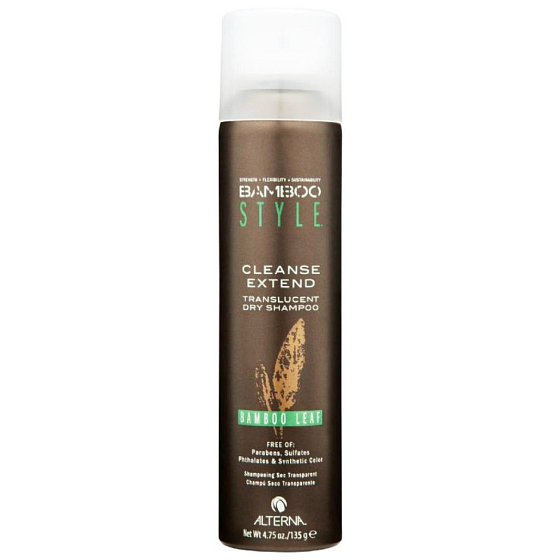 Alterna Bamboo Style Cleanse Extend Dry Bamboo Leaf neviditeľný transparentný suchý šampón 150 ml
