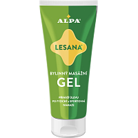Alpa Lesana bylinný masážny gél, 100 ml