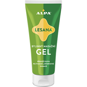 Alpa Lesana bylinný masážny gél, 100 ml