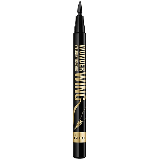 Rimmel London Wonder Wing Eyeliner očné linky vo fixu 001 Black 1,56 ml