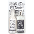 Bohemia Gifts Korenistá vôňa Sprchový gél 200 ml + kúpeľová kúpeľ 200 ml + dekoračný obraz Rob to, čo ťa urobí šťastným 13 x 24 cm, kozmetická sada