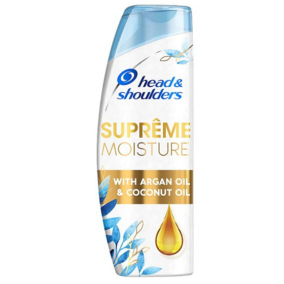 Head & Shoulders Supreme Moisture šampón na vlasy proti lupinám s arganovým olejom 270 ml