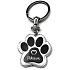 Nekupto Pets kľúčenka v tvare labky Retriever 40 x 85 x 3 mm