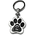 Nekupto Pets prívesok na kľúče v tvare labky Pes 40 x 85 x 3 mm