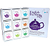 English Tea Shop Bio Vianočný zima Očista po vianočnom hodovaní + Detox so zimným ovocím + Chai pre zvýšenie imunity + Po večeri + Osladiť si život + Dodať si energiu pre sviatky + Neodolateľne biele + Svätý deň + Uvoľniť sa na sezónu, 72 kusov čajov, 9 príchuťou, 108 g, darčeková sada v plechovej dóze