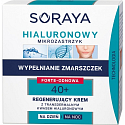 Soraya Hyaluronic Micro-Injection 40+ regeneračný krém s transdermálnej kyselinou hyalurónovou na deň / noc 50 ml