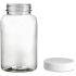 Fľaša z priehľadného plastu, s uzáverom 100 ml