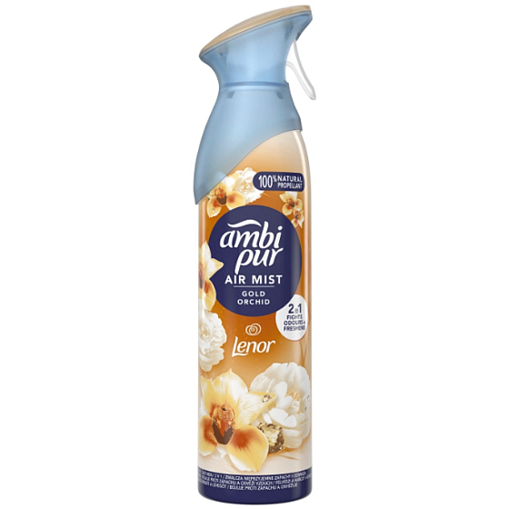 Ambi Pur Gold Orchidea osviežovač vzduchu v spreji 185 ml