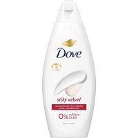 Dove Silky Velvet sprchový gél, 250 ml
