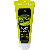Herbavera Hadí mazanie s konopím a kaštanom, 200 ml