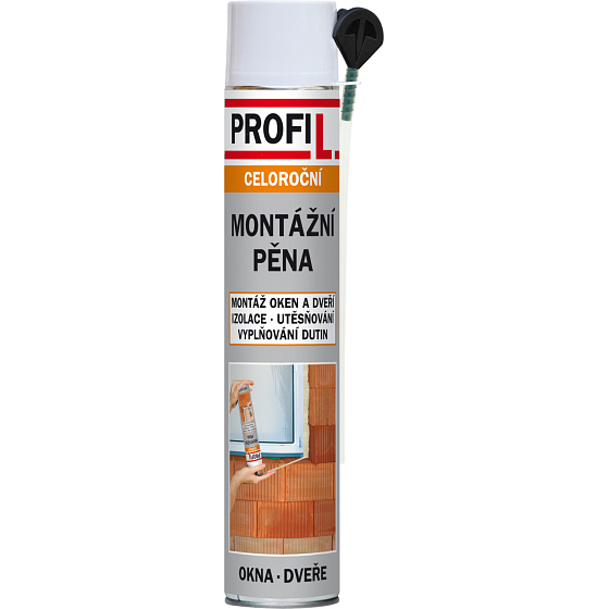 Profil montážna pena, trubičková, 750 ml