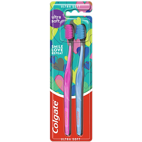 Colgate Ultra Soft Smile Love zubná kefka 2-pack