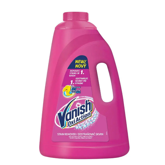 Vanish Oxi Action Liquid tekutý odstraňovač škvŕn 3 l