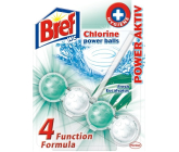Bref Power Aktiv 4 Formula Chlorine Fresh Eucalyptus WC blok 50 g