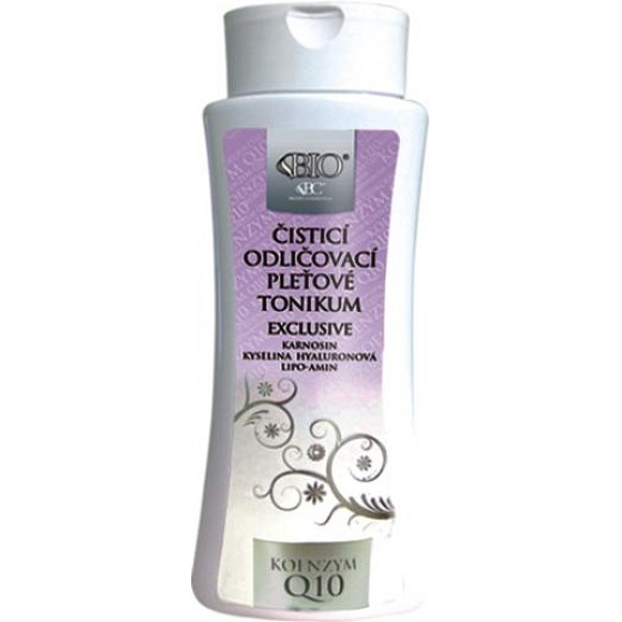 Bione Cosmetics Exclusive & Q10 čistiace odličovacie pleťové mlieko pre všetky typy pleti 255 ml