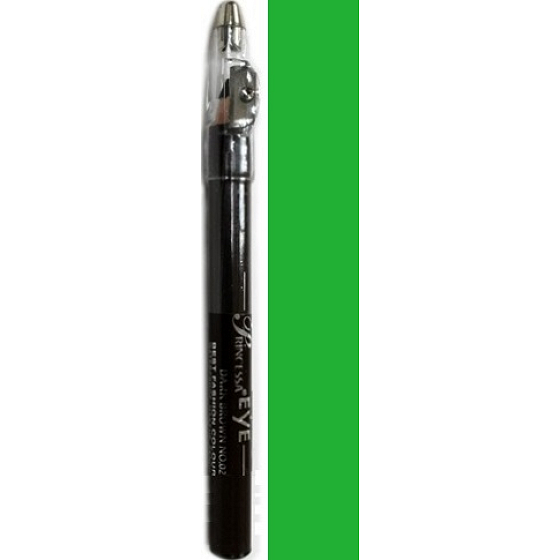 Princessa Fashion Best Colour vodeodolná tieňovacie ceruzka na oči 09 Emerald Green sa trblietkami 3,5 g
