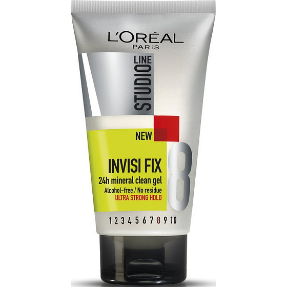Loreal Paris Studio Line Mineral Invisi Fix 24h topiaci gél na vlasy s minerálmi 150 ml