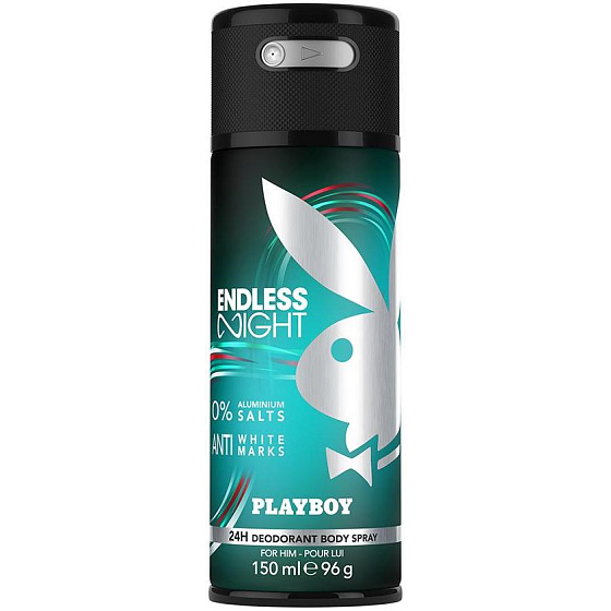 Playboy Endless Night for Him dezodorant sprej pre mužov 150 ml