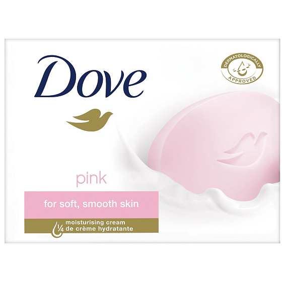 Dove Pink krémové toaletné mydlo 100 g