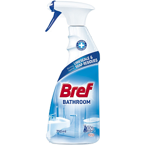 Bref Bathroom tekutý čistiaci prostriedok do kúpeľne rozprašovač 750 ml
