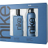 Nike Blue Premium Edition toaletná voda pre mužov 100 ml + deodorant sprej 200 ml, darčeková sada