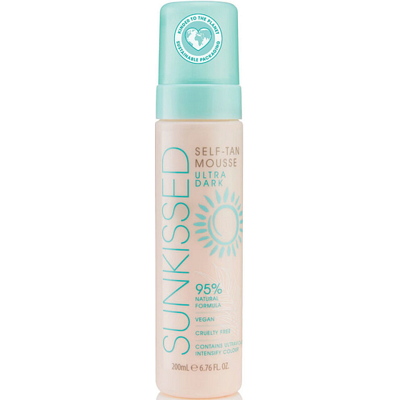 Sunkissed Self Tanning Mousse Samoopaľovacia pena Ultra Dark 200 ml