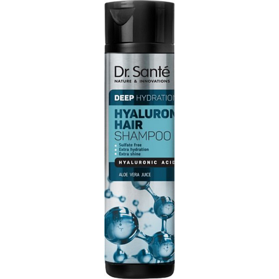 Dr. Šampón Santé Hyaluron Hair Deep Hydration na suché, matné a lámavé vlasy 250 ml