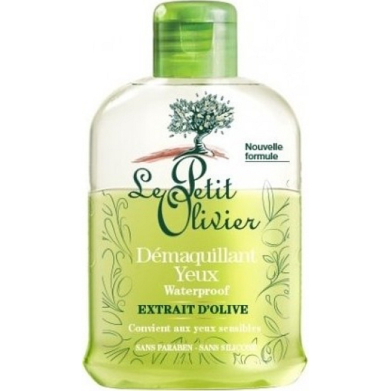 Le Petit Olivier Olivový olej na odstránenie očného make-upu 125 ml