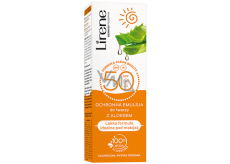 Lirene SC SPF50 ochranná emulzia na tvár s aloe vera 50 ml