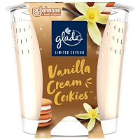 Glade sviečka vôňová Maxi Vanilla Cream Cookies, 204 g