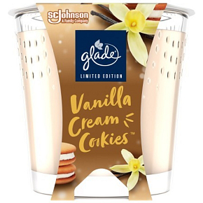 Glade sviečka vôňová Maxi Vanilla Cream Cookies, 204 g
