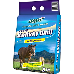 Agro koňský hnůj, 3 kg