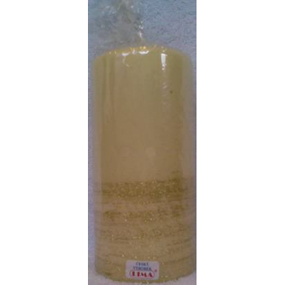 Lima Aromatická špirála sviečka slonová kosť valec 70 x 150 mm 1 kus