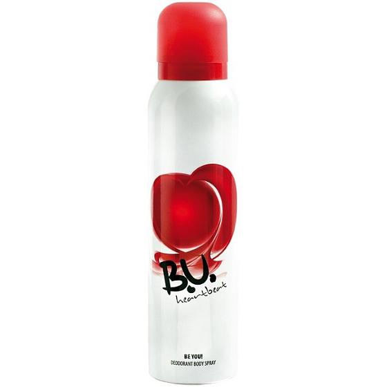 BU Heartbeat dezodorant sprej pre ženy 150 ml