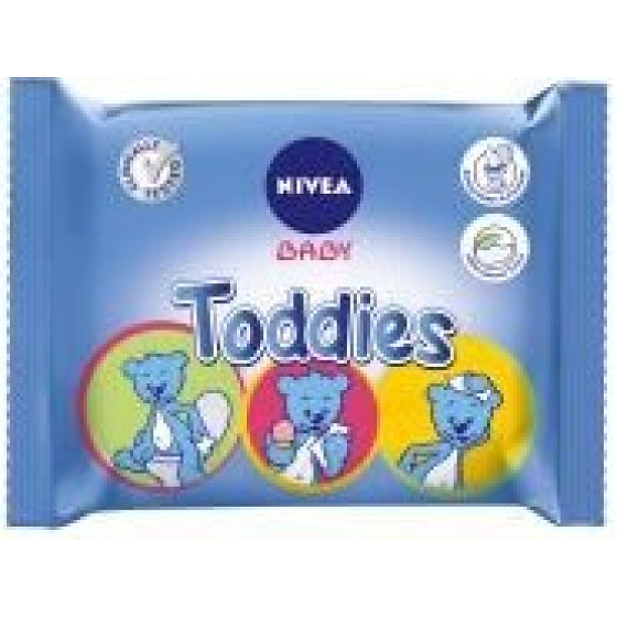 Nivea Baby Toddies multifunkčné obrúsky 60 kusov