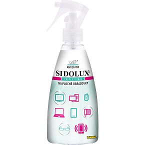 Sidolux Professional čistič na ploché obrazovky 200 ml rozprašovač Sidolux Professional čistič na ploché obrazovky 200 ml rozprašovač