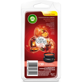 Air Wick Wax Melts Life Scents Varené víno pri krbe voskovej náplne 66 g