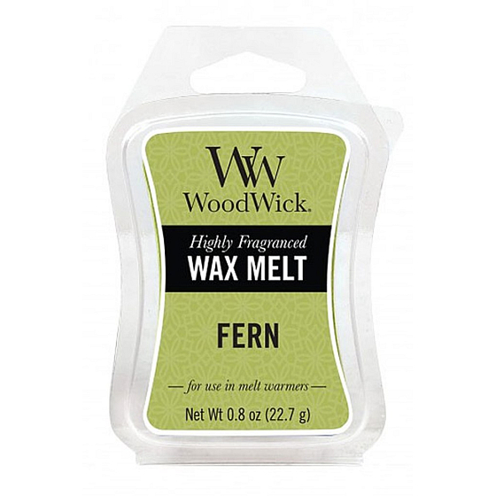 Woodwick Fern - Papradina vonný vosk do aromalampy 22.7 g