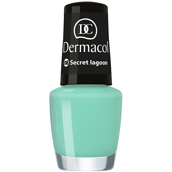 Dermacol Nail Polish Mini Summer Collection lak na nechty 08 Secret Lagoon 5 ml