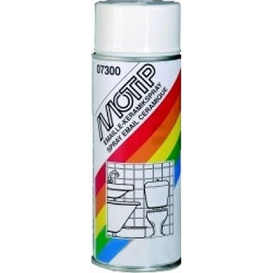 Motip Emaille Keramik Sprej keramický lak biely 400 ml