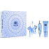 Thierry Mugler Angel toaletná voda plniteľný flakón pre ženy 25 ml + telové mlieko 50 ml + miniatúra 10 ml, darčeková sada