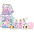 Baylis & Harding Jednorožec sprchový krém 100 ml + mydlo 100 g + šumivý balistik do kúpeľa 2 x 50 g + krabička na jedlo s motívom, kozmetická sada
