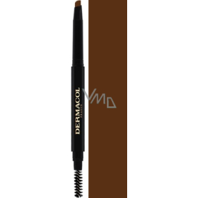 Dermacol Eyebrow Perfector Automatic ceruzka na obočie s kefkou 02 3 g