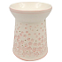 Aromalampa porcelánová s ružovými kvietkami 13,5 cm