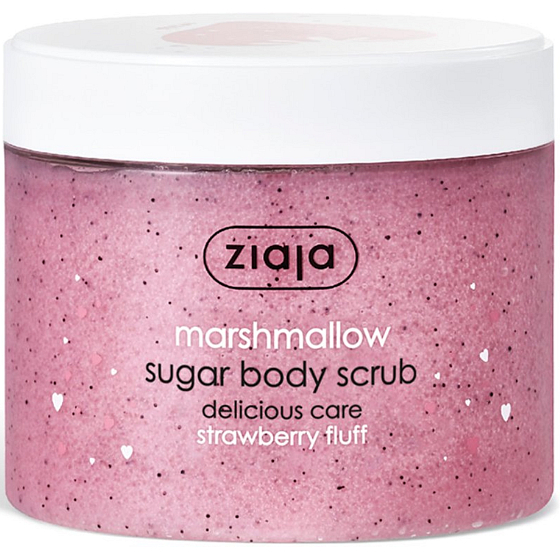 Ziaja Marshmallow cukrový telový peeling 300 ml