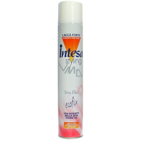 Intesa Styling Shiny Effect lak na vlasy s leskom silné napätie ružová 500 ml