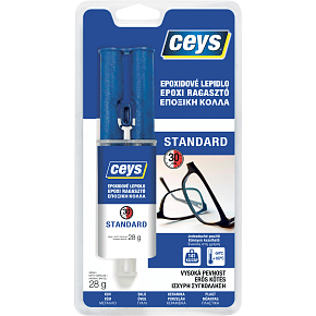 Ceys Epoxi Standard rýchlo tvrdnúce dvojzložkové lepidlo, 24 ml