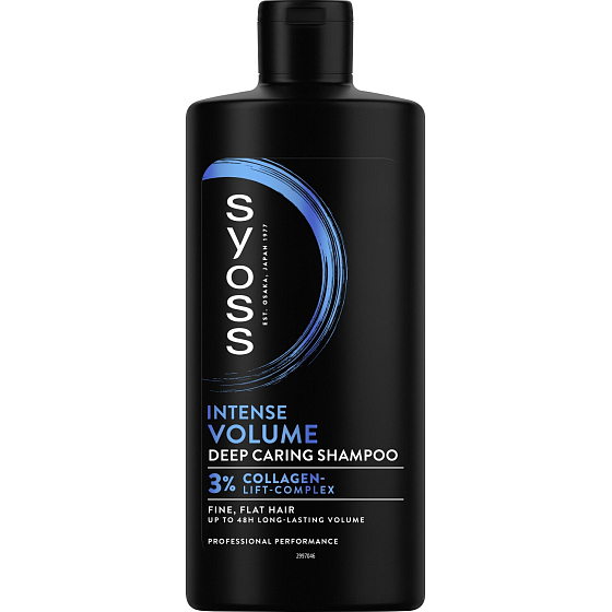 Syoss Volume šampón pre jemné splihlé vlasy, 440 ml